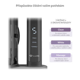 Zubná kefka TrueLife SonicBrush K150 UV čierna

 obrázok produktu 2 z 12