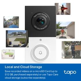 Videozvonček TP-Link Tapo D210 čierny/biely

 obrázok produktu 4 z 6