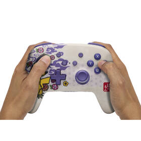 Gamepad PowerA Enhanced Wireless Controller na Nintendo Switch - Pokémon Pikachu Blossom biely/fialový

 obrázok produktu 4 z 4