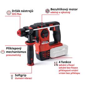 Kladivo Einhell Professional HEROCCO 18/20 (bez batérie) 4513900 

 obrázok produktu 2 z 7