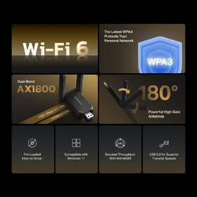 Wi-Fi adaptér Mercusys MA72XH čierny

 obrázok produktu 4 z 12