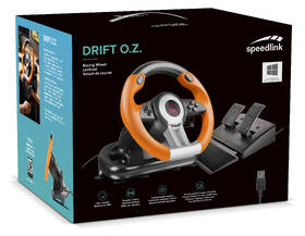 Volant Speed Link DRIFT O.Z. Racing Wheel PC čierny/oranžový

 obrázok produktu 4 z 4