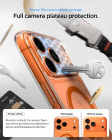 Kryt na mobil Spigen Ultra Hybrid MagSafe na Apple iPhone 17 Pro / 18 Pro priehľadný

 obrázok produktu 10 z 14