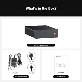Gramofónový predzosilňovač Fosi Audio Box X5 čierny

 obrázok produktu 9 z 9