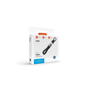 Kábel FIXED Clip Cable USB-C/USB-C, s karabinou, 3.2 Gen 2, 240W čierny

 obrázok produktu 3 z 8