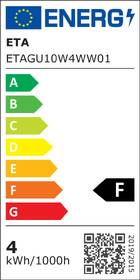 LED žiarovka ETA EKO LEDka bodová 4W, GU10, teplá biela 

 obrázok produktu 1 z 3