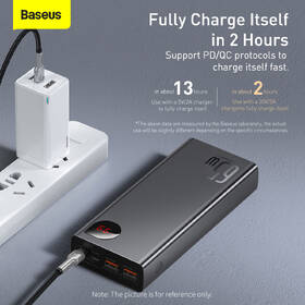 Powerbank Baseus Adaman Metal s digitálnym displejom QC + PD 20000mAh 65W čierny

 obrázok produktu 10 z 13