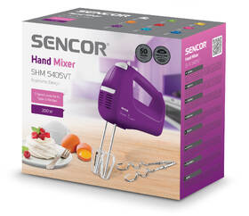 Ručný šľahač Sencor SHM 5405VT 

 obrázok produktu 7 z 8