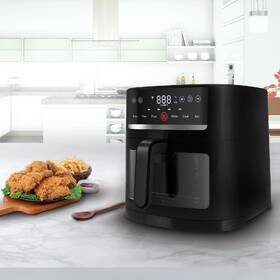 Fritéza teplovzdušná Rohnson R-2834 SmartChef XL Wi-Fi 8 l čierna

 obrázok produktu 8 z 11