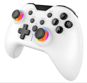 Gamepad iPega 9111B Bluetooth RGB pro Android/iOS/PS3/PS4/PC/N-Switch biely

 obrázok produktu 1 z 4