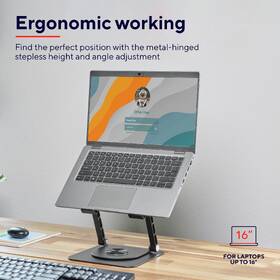 Podstavec pre notebooky Trust Zeff, skládací, až 16" čierny

 obrázok produktu 7 z 8