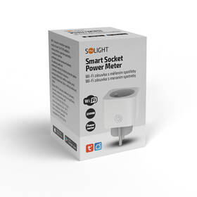 Inteligentná zásuvka Solight Wi-Fi s meraním spotreby biela

 obrázok produktu 7 z 7
