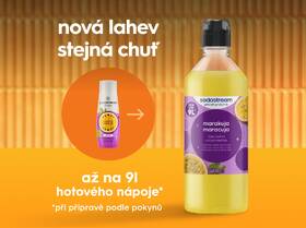 Príchuť pre šumivú vodu SodaStream DC Maracuja Zero 440 ml 

 obrázok produktu 1 z 2