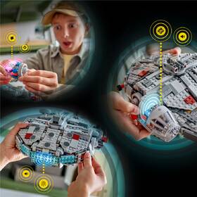 Stavebnica LEGO® Star Wars™ 75426 SMART Play™: Millennium Falcon™ 

 obrázok produktu 5 z 9