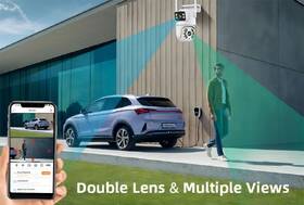 IP kamera IMMAX NEO LITE SMART Security DOUBLE , 355° 90°, Wi-Fi, Tuya biela

 obrázok produktu 4 z 12