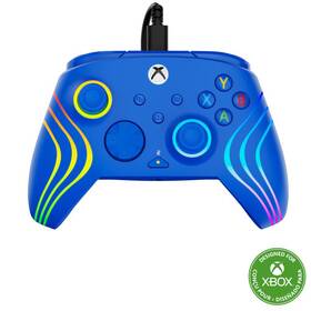 Gamepad Turtle Beach Afterglow Wave RGB - XBOX Series X/S, XBOX One, PC modrý

 obrázok produktu 1 z 9