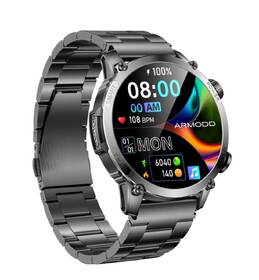 Inteligentné hodinky ARMODD Silentwatch 7 Pro GPS s kovovým řemínkem + silikonový řemínek čierne

 obrázok produktu 6 z 7