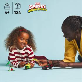Stavebnica LEGO® Marvel Spidey a jeho fantastickí priatelia  11198 Spin, Electro a naháňačka s dinosaurím vozidlom 

 obrázok produktu 9 z 9
