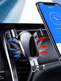 Držiak na mobil WG 35, do mriežky čierny

 obrázok produktu 4 z 5