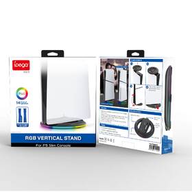 Stojan iPega P5S025S vertikálne s RGB pre PS5 Slim čierny

 obrázok produktu 5 z 5