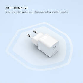 Nabíjačka do siete FIXED Mini GaN, PD 30W, 1xUSB-C biela

 obrázok produktu 7 z 9