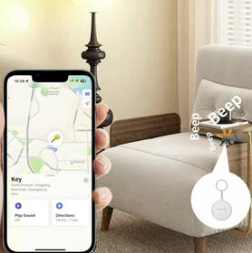 Lokátor Swissten Find Tag s funkciou Apple Find My biely

 obrázok produktu 4 z 6
