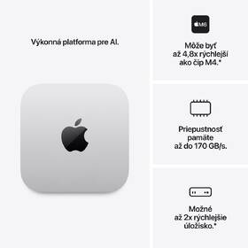PC mini Apple M6 12× CPU, 12× GPU, 16 GB, 256 GB 

 obrázok produktu 2 z 7