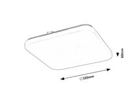 LED stropné svietidlo Rabalux Vendel 71108 biele

 obrázok produktu 5 z 5
