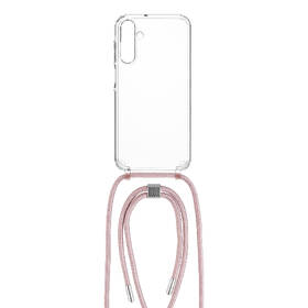 Kryt na mobil FIXED Pure Neck s růžovou šňůrkou na krk na Samsung Galaxy A15/A15 5G priehľadný

 obrázok produktu 1 z 3