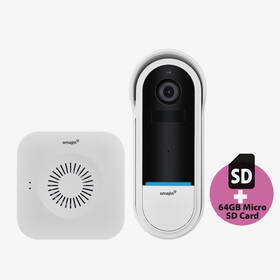 Videozvonček Omajin by Netatmo Wireless Video Doorbell čierny/biely

 obrázok produktu 11 z 11