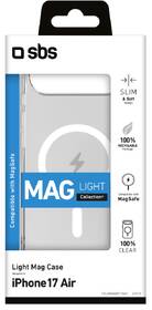 Kryt na mobil SBS Light Mag na Apple iPhone Air priehľadný

 obrázok produktu 1 z 1
