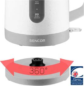Rýchlovarná kanvica Sencor SWK 1738WH, 1,7 l biela

 obrázok produktu 6 z 15