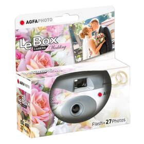 Analógový fotoaparát AgfaPhoto LeBox Wedding Flash 400/27 sivý

 obrázok produktu 1 z 1