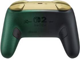 Bezdrôtový ovládač Nintendo Switch 2 Pro Controller The Legend of Zelda - 40th Anniversary Edition čierny/zelený

 obrázok produktu 3 z 6