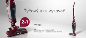 Tyčový vysávač Concept VP4136 2v1 

 obrázok produktu 12 z 13