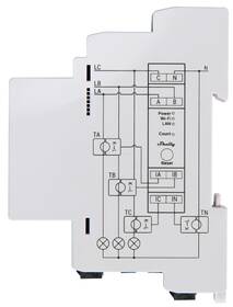 Modul Shelly Pro 3EM, merač spotreby vr. 3 svoriek 120A, Wi-Fi 

 obrázok produktu 1 z 6