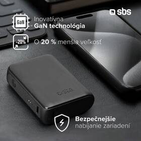 Powerbank SBS NANOTUBE 5000 BLK 

 obrázok produktu 10 z 13