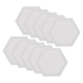 Nástenné svietidlo EMOS GoSmart, 19 W, RGB hexagons (10 ks) biele

 obrázok produktu 1 z 7