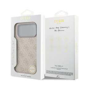 Kryt na mobil Guess 4G Charm Tone on Tone na Apple iPhone 17 Pro Max ružový

 obrázok produktu 6 z 6