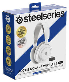 Headset SteelSeries Arctis Nova 7P Gen 2 biely

 obrázok produktu 7 z 8
