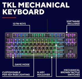 Klávesnica Trust GXT 864, US čierna

 obrázok produktu 7 z 12