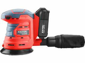 Excentrická brúska Extol Premium 8891846 (s batériou) 

 obrázok produktu 3 z 5