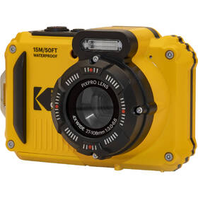 Digitálny fotoaparát Kodak PIXPRO WPZ2 + 2× akumulátor + 16GB karta žltý

 obrázok produktu 7 z 11