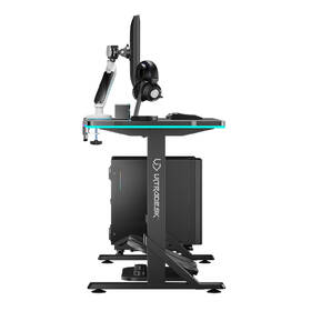 Herný stôl ULTRADESK IRON, 132,5 x 60,5 cm čierny

 obrázok produktu 6 z 8