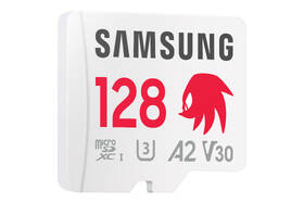 Pamäťová karta Samsung 128GB UHS-I U3 (180R/130W) Sonic the Hedgehog™+ SD adaptér biela

 obrázok produktu 3 z 8