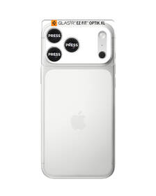 Tvrdené sklo Spigen tR EZ Fit Optik Pro XL na Apple iPhone 17 Pro Max strieborné

 obrázok produktu 2 z 15