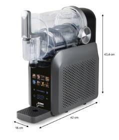 Výrobník ľadovej drte Domo Slush maker GELISSIMO DO9308I sivý

 obrázok produktu 2 z 26