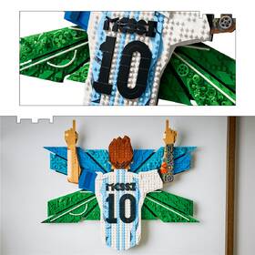 Stavebnica LEGO® Editions 43018 Lionel Messi – Okamžik vítězství 

 obrázok produktu 3 z 9