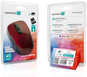 Myš Connect IT Mute červená

 obrázok produktu 8 z 8