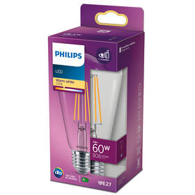 LED žiarovka Philips klasik, 7W, E27, teplá biela 

 obrázok produktu 2 z 2